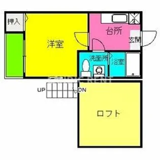 FFC【1階】の間取り