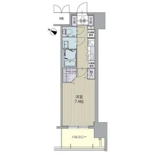 パルティール笠寺【2階】の間取り
