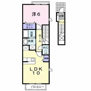 BRANZINO【2階】の間取り