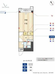 ホワイトシャトー高宮【3階】の間取り