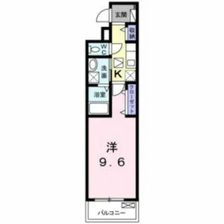 ガルデニア Ⅰ【2階】の間取り