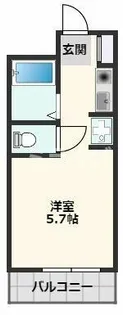 第8東昌ハイツA棟【2階】の間取り