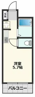 第8東昌ハイツA棟【3階】の間取り