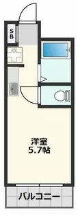 第8東昌ハイツA棟【5階】の間取り
