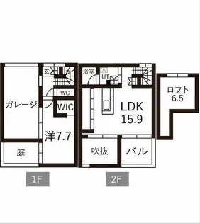 RSプラスイレブン【1階】の間取り