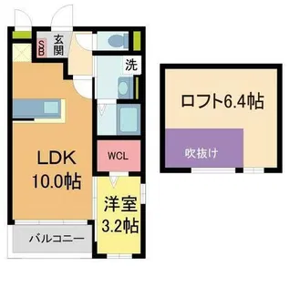 Eternal Life【2階】の間取り