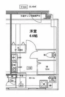 アワザビル【2階】の間取り