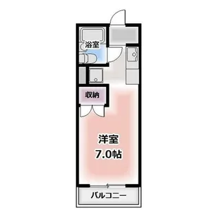 メゾンマルキ【101号室】の間取り