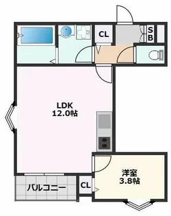 REGALEST吹田駅前【1階】の間取り