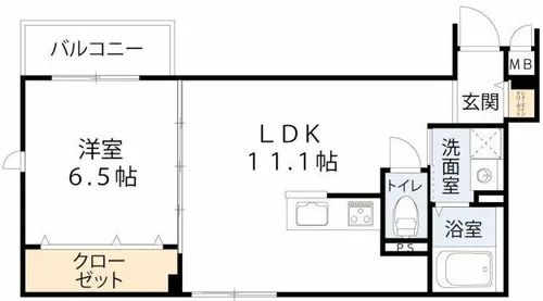 TRICERA Court【4階】の間取り