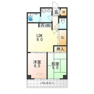 エル・カーサー【4階】の間取り