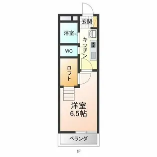 OMレジデンス上飯田【2階】の間取り