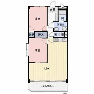 La riviere【1階】の間取り