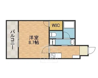 ウェルスクエア高槻【4階】の間取り