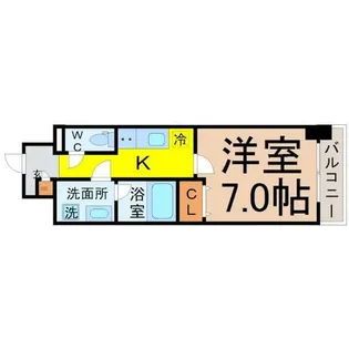 ル ディアマン【11階】の間取り