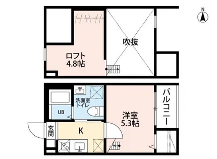LSレジデンス名古屋【2階】の間取り