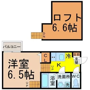 A.K.15六番町【2階】の間取り