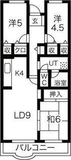 イングス南13条【3階】の間取り