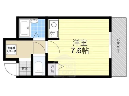 メゾンドール吹田【3階】の間取り