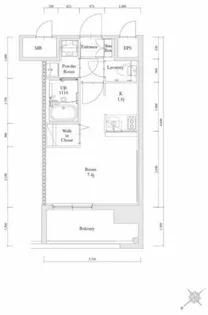 エンクレスト博多駅南FIT【9階】の間取り