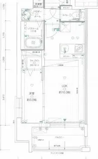 グランフォーレ博多駅プレミア【8階】の間取り