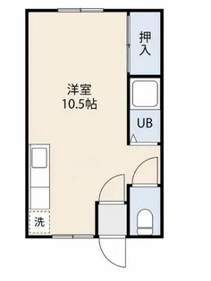 コーポ春日【2-C号室】の間取り