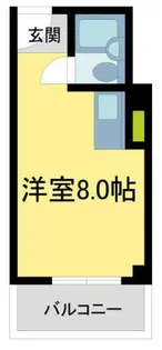 フリードム西宮【305号室】の間取り