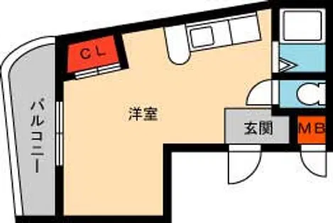 ロイヤルハイツ夙川【1階】の間取り