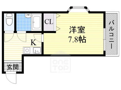 サンヒルズマンション【3階】の間取り