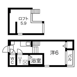 ラピスラズリ【2階】の間取り