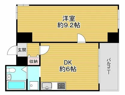 藤和シティコープ大手前ll【2階】の間取り