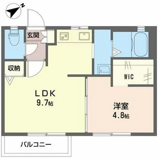 ヴェルドミール美都【2階】の間取り