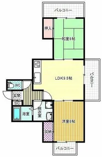 グレイス【1階】の間取り