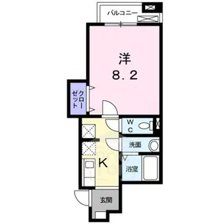 セレブパレス【2階】の間取り