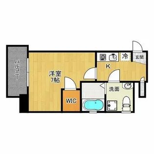 セレニテ日本橋EST【12階】の間取り