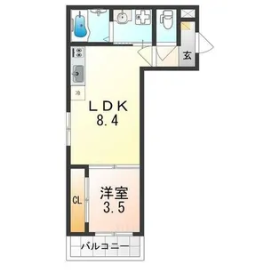 Tio Ruhe【3階】の間取り