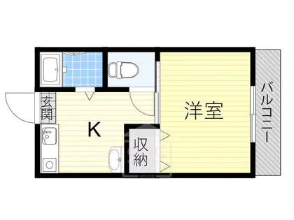 ポルベーラ シュン【2階】の間取り