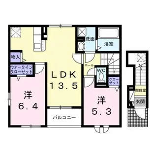 マホラ【2階】の間取り