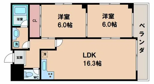 メゾンSK【3階】の間取り