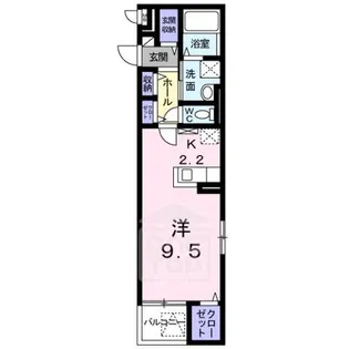 Animate Konishi【4階】の間取り