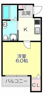 CRASTINE小路東A【1階】の間取り