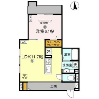 大阪府守口市橋波東之町4丁目【アパート】の間取り