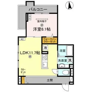 大阪府守口市橋波東之町4丁目【アパート】の間取り