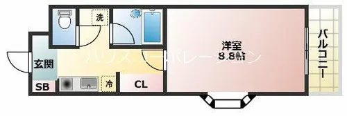 ソフィア2【1階】の間取り