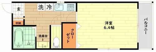 パインリーフ【1階】の間取り