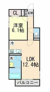 Dear Court【0103号室】の間取り