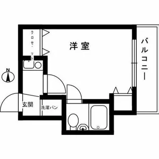 楠本マンション【1階】の間取り