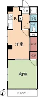 住吉パームス【4階】の間取り