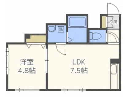アミーナVI【3階】の間取り