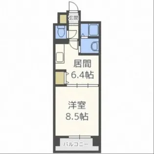 FLAT-A【2階】の間取り